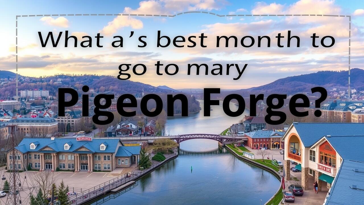 What is the best month to go to Pigeon Forge?